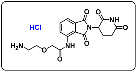 Pomalidomide-PEG1-NH2 hydrochloride