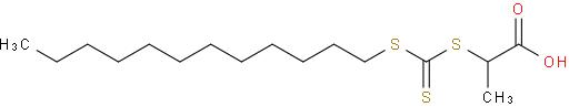2-(((Dodecylthio)carbonothioyl)thio)propanoic acid