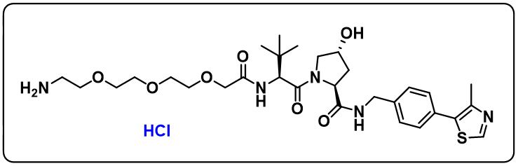 (S,R,S)-AHPC-PEG3-NH2 hydrochloride