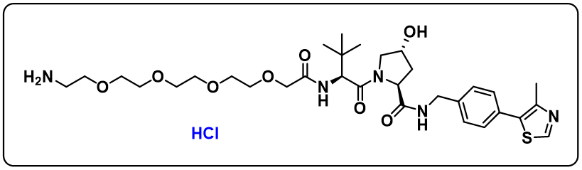 (S,R,S)-AHPC-PEG4-NH2 hydrochloride