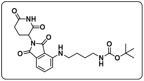 Pomalidomide-NH-C4-NH-Boc