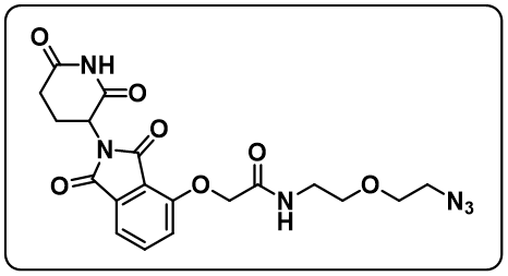 Thalidomide-O-amido-PEG1-azide