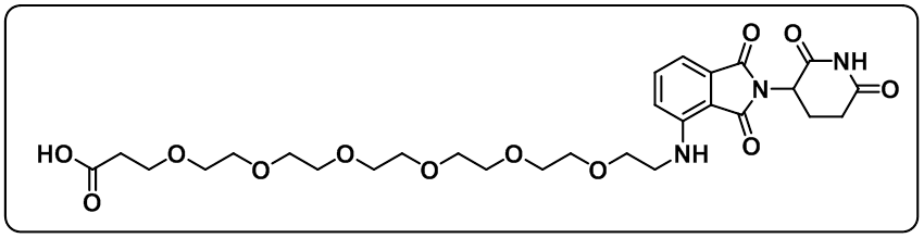 Pomalidomide-PEG6-COOH