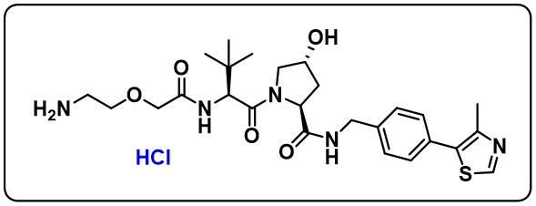 (S,R,S)-AHPC-PEG1-NH2 hydrochloride