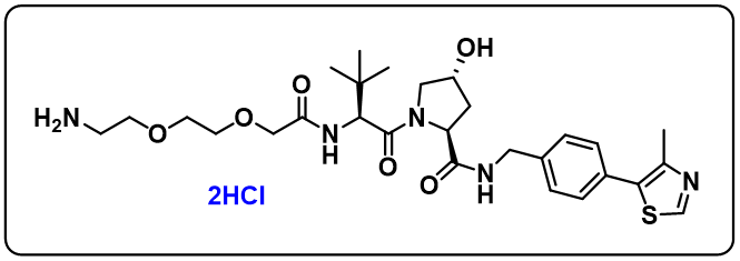 (S,R,S)-AHPC-PEG2-NH2(dihydrochloride)