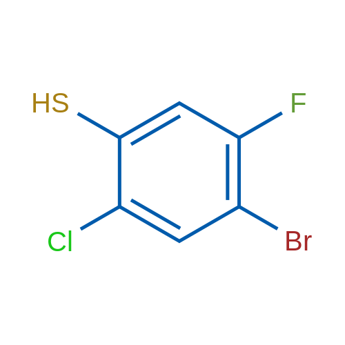 4-Bromo-2-chloro-5-fluorobenzenethiol