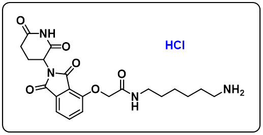 Thalidomide-O-amido-C6-NH2 hydrochloride