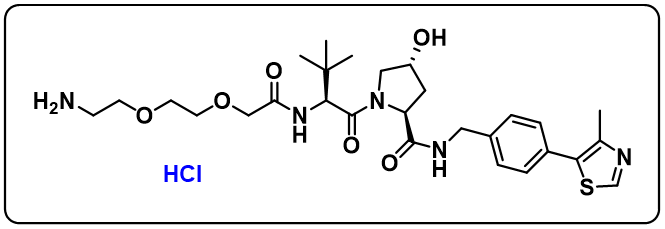 (S,R,S)-AHPC-PEG2-NH2 hydrochloride