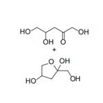 2-(hydroxymethyl)tetrahydrofuran-2,4- diol with 145-trihydroxypentan-2-one