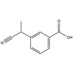 	m-(1-Cyanoethyl)benzoic acid