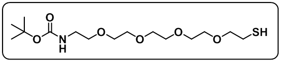 t-Boc-N-amido-PEG4-thiol
