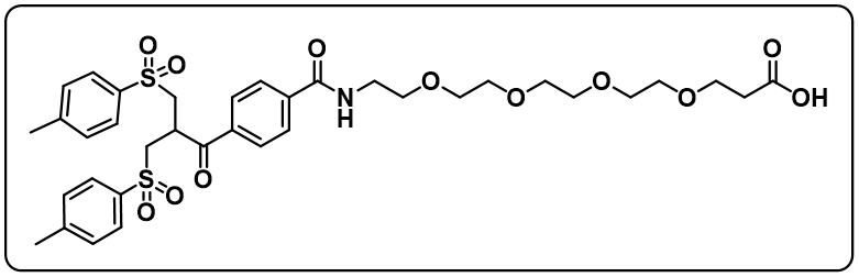 Bis-sulfone-PEG4-Acid