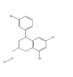 4-(3-broMophenyl)-6,8-dichloro-2-Methyl-1,2,3,4-tetrahydroisoquinoline hydrochloride