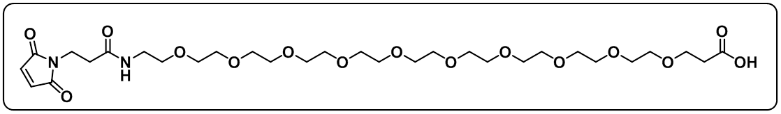 Mal-amido-PEG10-acid