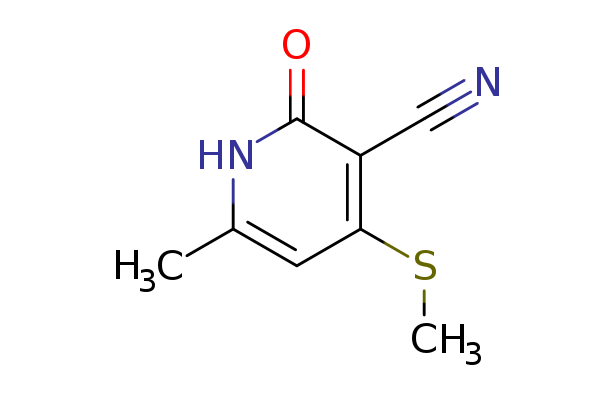 6-methyl-4-methylsulfanyl-2-oxo-1H-pyridine-3-carbonitrile