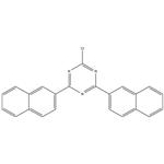 2-chloro-4,6-dinaphthalen-2-yl-1,3,5-triazine