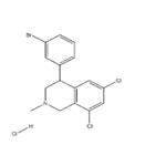 4-(3-broMophenyl)-6,8-dichloro-2-Methyl-1,2,3,4-tetrahydroisoquinoline hydrochloride pictures