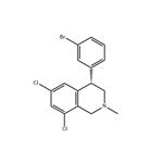 (S)- 4-(3-bromophenyl)-6,8-dichloro-1,2,3,4-tetrahydro-2-methyl-Isoquinoline