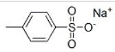 Sodium p-toluene sulfonic Structure