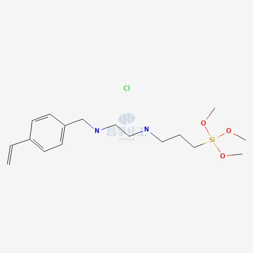 N-[2-(N-Vinylbenzylamino)ethyl]-3-aminopropyltrimethoxysilane Hydrochloride 