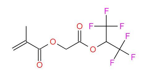 2-((1,1,1,3,3,3-hexafluoropropan-2-yl)oxy)-2-oxoethyl methacrylate