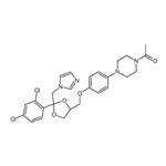 1-[4-[4-[[(2R,4R)-2-(2,4-dichlorophenyl)-2-(imidazol-1-ylmethyl)-1,3-dioxolan-4-yl]methoxy]phenyl]piperazin-1-yl]ethanone pictures