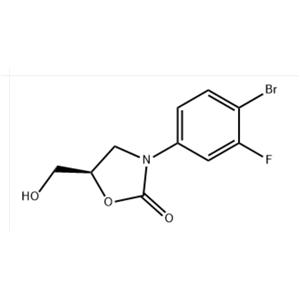 (5R)-3-(4-BROMO-3-FLUOROPHENYL)-5-HYDROXYMETHYLOXAZOLIDIN-2-ONE