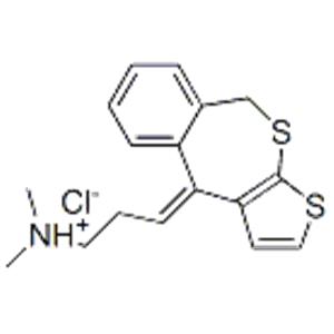 (dimethyl)[3-thieno[2,3-c][2]benzothiepin-4(9H)-ylidenepropyl]ammonium chloride