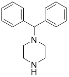 1-(diphenylmethyl)-piperazin