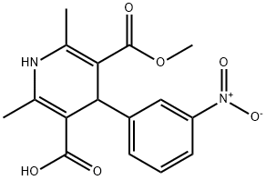 1,4-Dihydro-2,6-dimethyl-4-(3-nitrophenyl)-3,5-pyridinedicarboxylic Acid 3-Methyl Ester