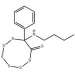 7-Phenyl-7-(butylamino)-1,2,3,4,5,6-hexathiocane-8-thione pictures