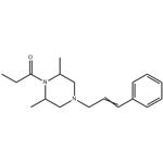 2,6-Dimethyl-1-(1-oxopropyl)-4-(3-phenyl-2-propenyl)piperazine pictures