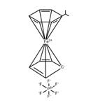 Iron(1+), (.eta.5-2,4-cyclopentadien-1-yl)(1,2,3,4,5,6-.eta.)-(1-methylethyl)benzene-, hexafluorophosphate(1-) pictures