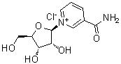 CAS # 23111-00-4, 3-Carbamoyl-1-beta-D-ribofuranosylpyridinium chloride