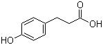 CAS # 501-97-3, 3-(4-Hydroxyphenyl)propionic acid, p-Hydroxyphenyl-propionic acid