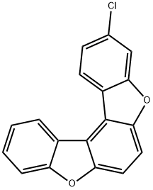 Benzo[1,2-b:4,3-b']bisbenzofuran, 3-chloro-