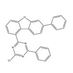 2-chloro-4-phenyl-6-(7-phenyldibenzo[b,d]furan-1-yl)-1,3,5-triazine pictures