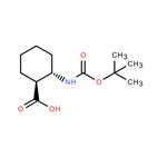 (1S,2S)-2-((Tert-butoxycarbonyl)amino)cyclohexanecarboxylicacid pictures