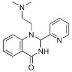 1-[2-(Dimethylamino)ethyl]-2,3-dihydro-2-(2-pyridinyl)quinazolin-4(1H)-one