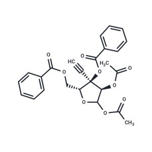 1’,2’-Di-O-acetayl-3’,5’-di-O-benzoyl-3’-beta-C-ethynyl-D-ribofuranose