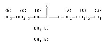 2 Ethylhexanoic Acid N Butyl Ester 68443 63 0 1h Nmr