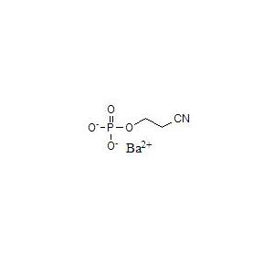 Barium cyanoethylphosphate monohydrate