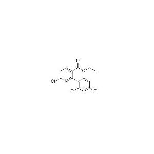 2-(2,4-二氟苯)-6-氯烟酸乙酯