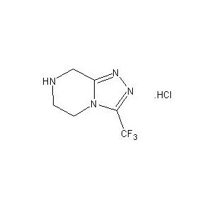 磷酸西他列汀中间体：3-(三氟甲基)-5,6,7,8-四氢-[1,2,4]三唑并[4,3-a]吡嗪盐酸盐