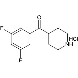 4-(2,4-二氟苯甲酰基)-哌啶盐酸盐