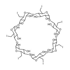 Hexakis-(6-iodo-6-deoxy)-α-cyclodextrin