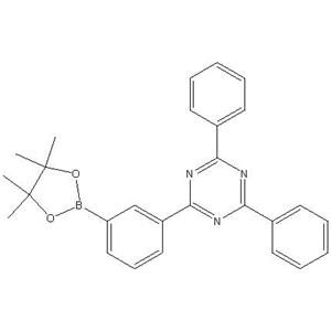 2,4-二苯基-6-[3-(4,4,5,5-四甲基-1,3,2-二氧杂环戊硼烷-2-基)苯基]-1,3,5-三嗪