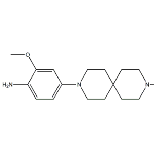 2-Methoxy-4-(9-methyl-3,9-diazaspiro[5.5]undecan-3-yl)aniline