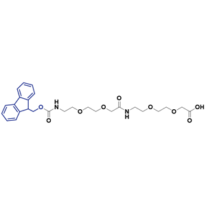 [2-[2-(Fmoc-氨基)乙氧基]乙氧基]乙酸