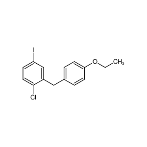 1-氯-2-(4-乙氧基苄基)-4-碘代苯